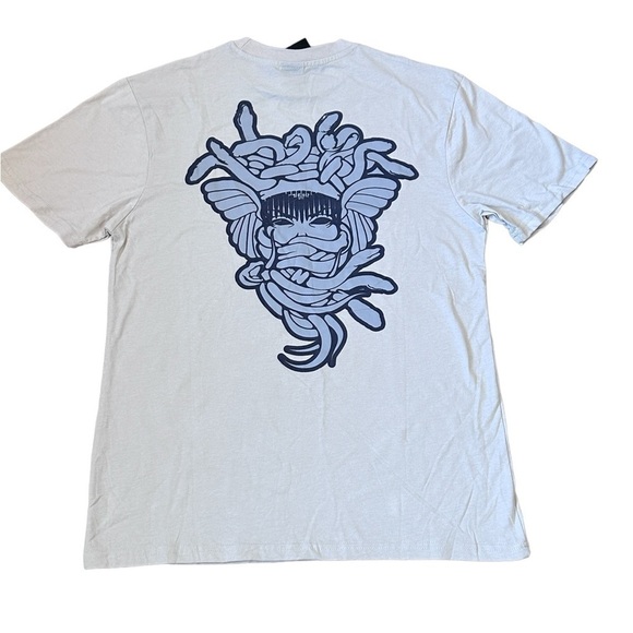 NWT Crooks & Castles Medusa Tee in Natural - Picture 1 of 6